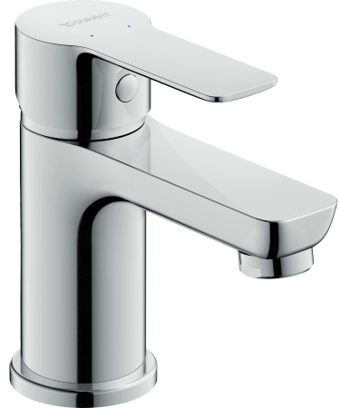 Baie - Baterie lavoar Duravit A11010002010, 35 mm, 5.5 l/min, 0.8 bar, 125 mm, 95 mm, 350 mm, 1 orificii instalare, Crom