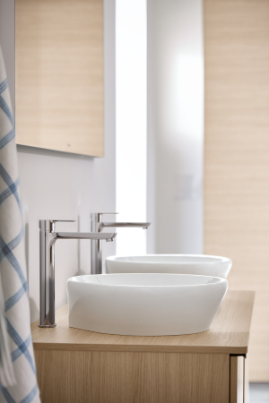 Baterie lavoar Duravit A11040002010, 35 mm, 5.5 l/min, 0.8 bar, 295 mm, 180 mm, 350 mm, 1 orificii instalare, Crom [6]