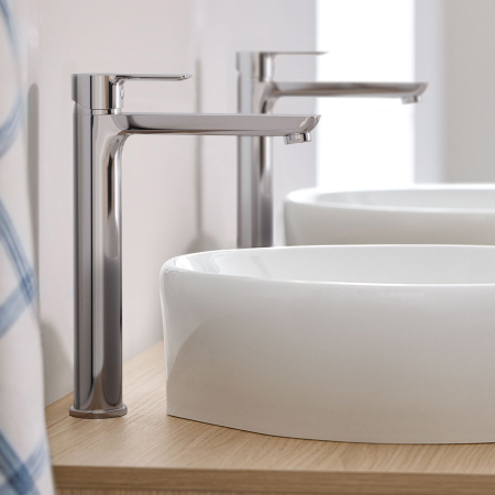 Baterie lavoar Duravit A11040002010, 35 mm, 5.5 l/min, 0.8 bar, 295 mm, 180 mm, 350 mm, 1 orificii instalare, Crom [5]