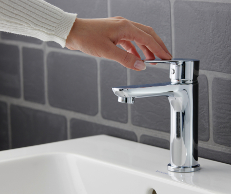 Baterie lavoar Duravit A11040002010, 35 mm, 5.5 l/min, 0.8 bar, 295 mm, 180 mm, 350 mm, 1 orificii instalare, Crom [10]