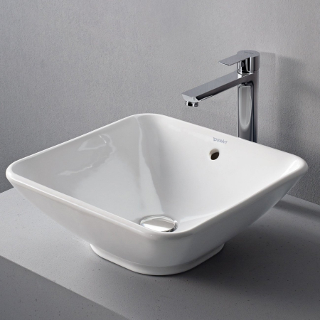Baterie lavoar Duravit A11040002010, 35 mm, 5.5 l/min, 0.8 bar, 295 mm, 180 mm, 350 mm, 1 orificii instalare, Crom [7]