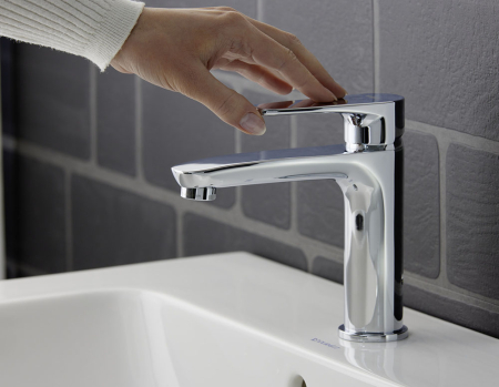 Baterie lavoar Duravit B11010002010, 5.5 l/min, 0.5 bar, 35 mm, 155 mm, 101 mm, 375 mm, 1 orificii instalare, Crom [1]