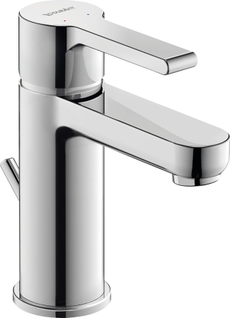 Baie - Baterie lavoar Duravit B21010001010, B.2, tip comanda monocomanda, marime m, tip instalare pe lavoar, crom