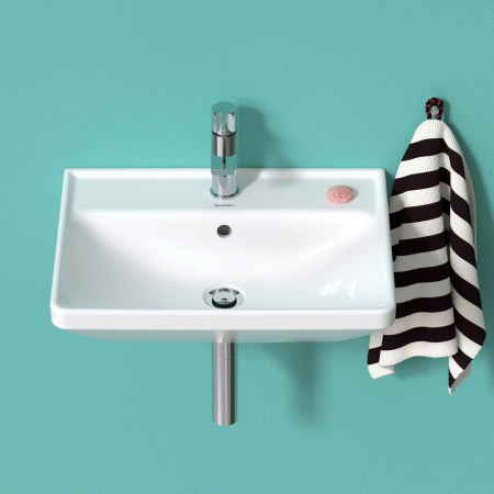 Baterie lavoar Duravit DE1010001010, 35 mm, 5 l/min, 0.8 bar, 161 mm, 139 mm, 434 mm, 1 orificii instalare, Crom [8]