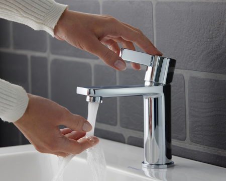 Baterie lavoar Duravit DE1010001010, 35 mm, 5 l/min, 0.8 bar, 161 mm, 139 mm, 434 mm, 1 orificii instalare, Crom [6]