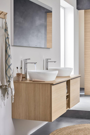 Baterie lavoar Duravit DE1030002010, 35 mm, 5 l/min, 0.8 bar, 270 mm, 184 mm, 415 mm, 1 orificii instalare, Crom [5]