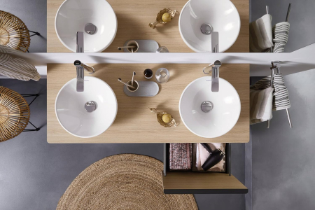 Baterie lavoar Duravit DE1030002010, 35 mm, 5 l/min, 0.8 bar, 270 mm, 184 mm, 415 mm, 1 orificii instalare, Crom [10]