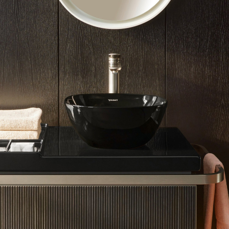 Baterie lavoar Duravit WA1040002070, Wave, tip comanda monocomanda, marime xl, tip instalare pe blat, otel satinat [4]