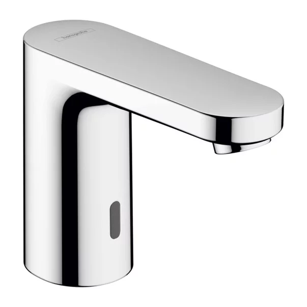 Baterii chiuveta baie - Baterie lavoar electronica Hansgrohe Vernis Blend alimentare la retea crom lucios
