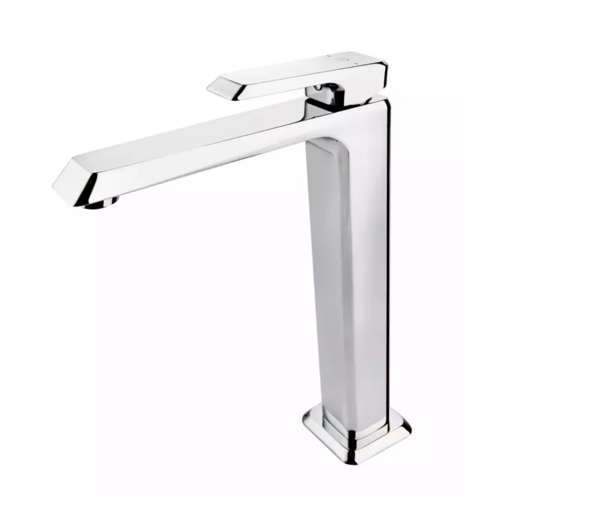 Baterii sanitare - Baterie lavoar FDesign Brina FD1-BRN-2L-11, 3/8'', marimea XL, monocomanda, cartus ceramic, fara ventil, crom