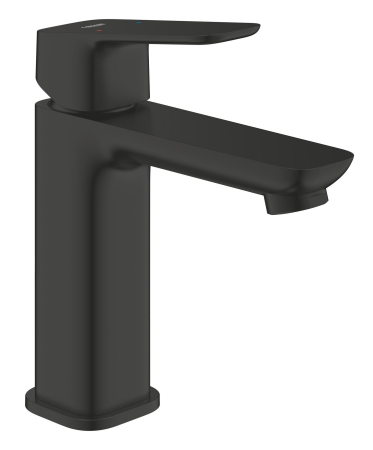 Baie - Baterie lavoar Grohe 1017552430, 28 mm, 5 l/min, 0.8 bar, 35 mm, 169 mm, 116 mm, 380 mm, 1 orificii instalare, Negru
