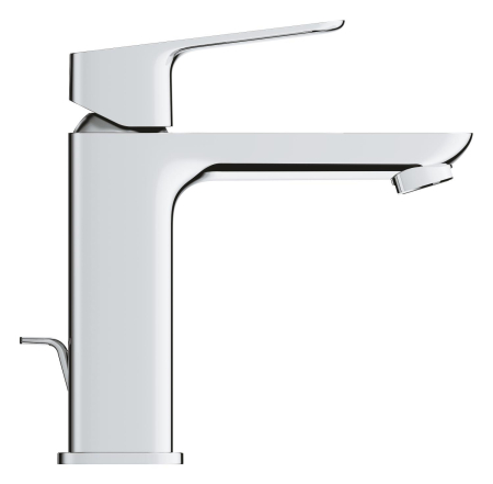 Baterie lavoar Grohe 1017580000, Cubeo, tip comanda monocomanda, marime m, tip instalare pe lavoar, pe blat, crom [1]