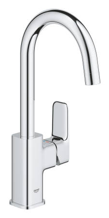 Baterie lavoar Grohe 1017710000, 28 mm, 5 l/min, 0.6 bar, 35 mm, 311 mm, 140 mm, 395 mm, 1 orificii instalare, Crom [1]