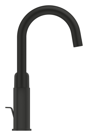 Baterie lavoar Grohe 1018712430, Dice, tip comanda monocomanda, marime l, tip instalare pe lavoar, pe blat, negru [2]