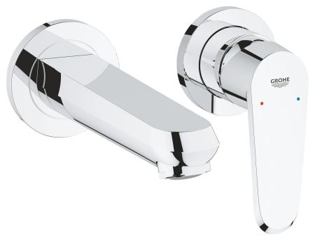 Baie - Baterie lavoar Grohe 19573002, Eurodisc Cosmo, tip comanda monocomanda, tip instalare pe perete, crom