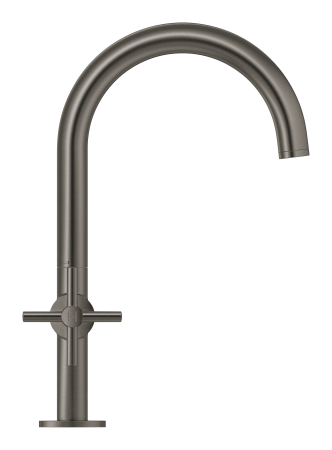 Baterie lavoar Grohe 21019AL3, Atrio, 3/8'', L, 303 mm, ventil, lucios, grafit [1]