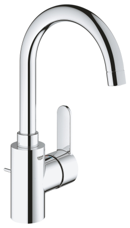 Baie - Baterie lavoar Grohe 23043003, Eurostyle, tip comanda monocomanda, tip instalare pe lavoar, pe blat, crom
