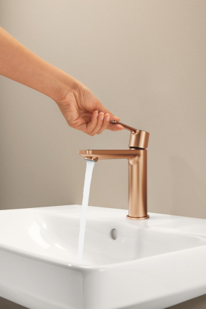 Baterie lavoar Grohe 23106DL1, 28 mm, 5 l/min, 0.6 bar, 35 mm, 180 mm, 128 mm, 360 mm, 1 orificii instalare, Cupru [4]