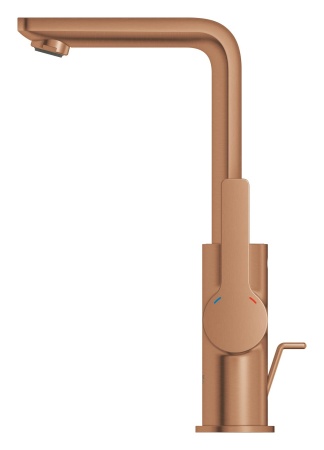 Baterie lavoar Grohe 23296DL1, Lineare, L, 252 mm, ventil, mat, cupru [4]