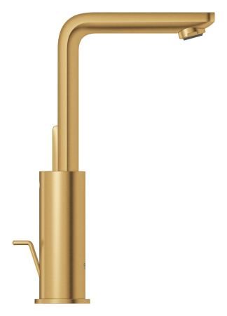 Baterie lavoar Grohe 23296GN1, Lineare, L, 252 mm, ventil, mat, auriu [4]