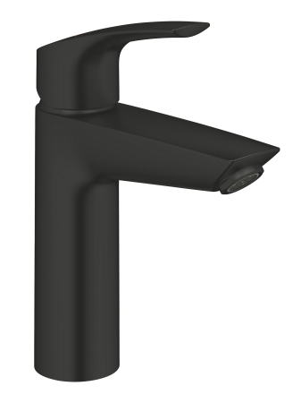 Baie - Baterie lavoar Grohe 233242433, 28 mm, 5 l/min, 0.8 bar, 35 mm, 195 mm, 121 mm, 365 mm, 1 orificii instalare, Negru