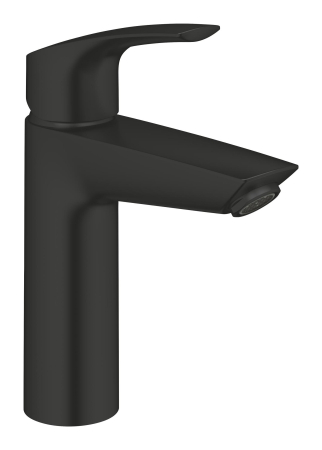 Baie - Baterie lavoar Grohe 23395243E, EuroSmart, M, 195 mm, ECO, mat, negru