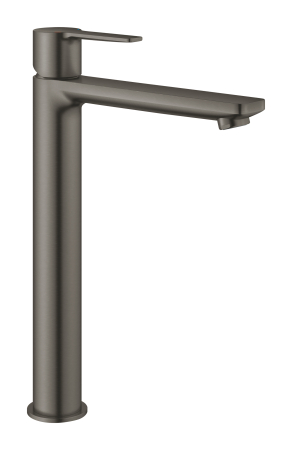 Baie - Baterie lavoar Grohe 23405AL1, Lineare, 3/8'', XL, 313 mm, mat, grafit