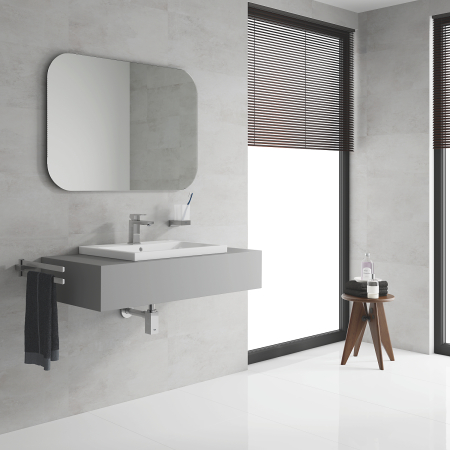 Baterie lavoar Grohe 23446000, 1 bar, 35 mm, 172 mm, 133 mm, 375 mm, 1 orificii instalare, 3/8 dimensiune racord, Crom [1]