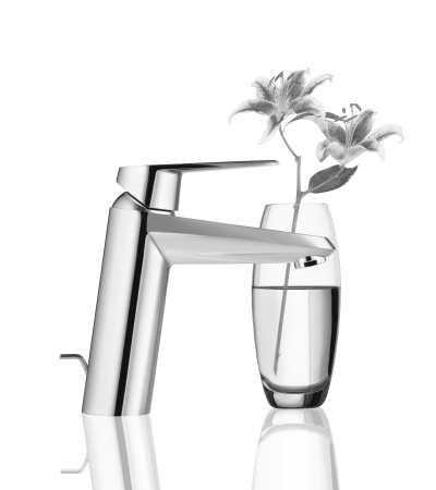 Baterie lavoar Grohe 23448002, 35 mm, 1 bar, 184 mm, 142 mm, 505 mm, 1 orificii instalare, 3/8 dimensiune racord, Crom [3]