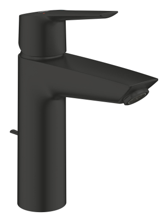 Baie - Baterie lavoar Grohe 234552432, 28 mm, 5.7 l/min, 0.6 bar, 35 mm, 192 mm, 121 mm, 365 mm, 1 orificii instalare, Negru