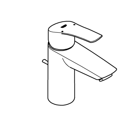 Baterie lavoar Grohe 23456003, 28 mm, 5 l/min, 0.8 bar, 35 mm, 169 mm, 109 mm, 395 mm, 1 orificii instalare, Crom [7]
