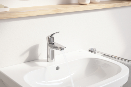 Baterie lavoar Grohe 23456003, 28 mm, 5 l/min, 0.8 bar, 35 mm, 169 mm, 109 mm, 395 mm, 1 orificii instalare, Crom [3]