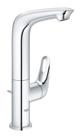 Baie - Baterie lavoar Grohe 23569003, Eurostyle, tip comanda monocomanda, tip instalare pe blat, marime l, crom