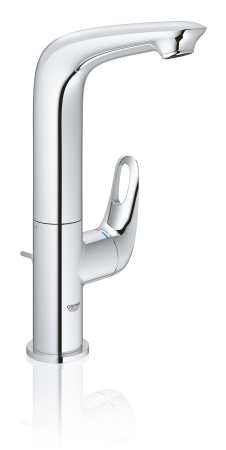 Baterie lavoar Grohe 23569003, Eurostyle, tip comanda monocomanda, tip instalare pe blat, marime l, crom [2]