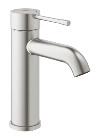 Baie - Baterie lavoar Grohe 23590DC1, Essence, 3/8'', M, 174 mm, mat, otel satinat