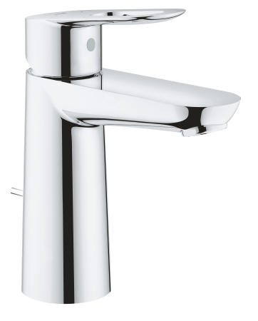 Baie - Baterie lavoar Grohe 23762000, Bauloop, tip comanda monocomanda, tip instalare pe lavoar, marime m, crom