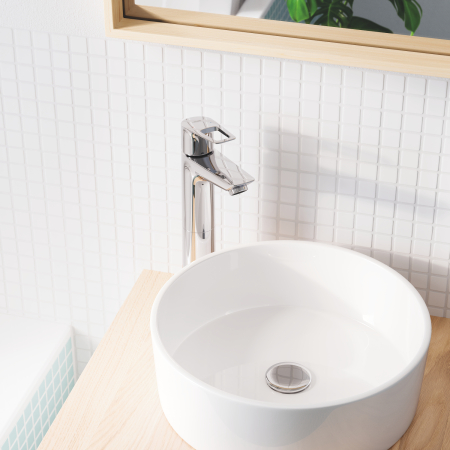 Baterie lavoar Grohe 23764001, 1 bar, 35 mm, 304 mm, 108 mm, 390 mm, 1 orificii instalare, 3/8 dimensiune racord, Crom [5]