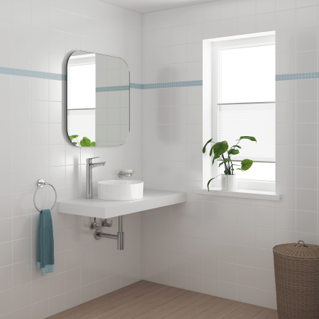 Baterie lavoar Grohe 23764001, 1 bar, 35 mm, 304 mm, 108 mm, 390 mm, 1 orificii instalare, 3/8 dimensiune racord, Crom [7]