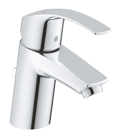 Baie - Baterie lavoar Grohe 23788002, 1 bar, 35 mm, 146 mm, 104 mm, 380 mm, 1 orificii instalare, 3/8 dimensiune racord, Crom