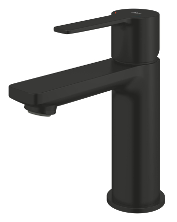 Baterie lavoar Grohe 237912431, Lineare, tip comanda monocomanda, marime m, tip instalare pe blat, pe lavoar, negru [2]