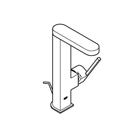 Baterie lavoar Grohe 23843003, 28 mm, 5.7 l/min, 1 bar, 35 mm, 253 mm, 119 mm, 3.13 kg, 490 mm, Crom [4]