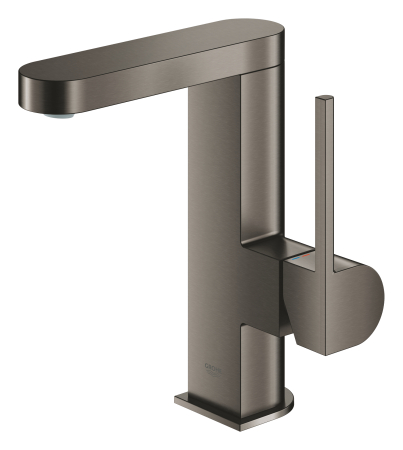 Baterie lavoar Grohe 23871AL3, Plus, M, 190 mm, pivotanta, ventil, mat, grafit [4]