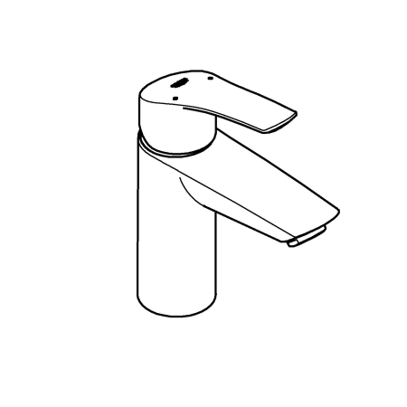 Baterie lavoar Grohe 23922003, 28 mm, 5 l/min, 0.8 bar, 35 mm, 169 mm, 109 mm, 395 mm, 1 orificii instalare, Crom [6]