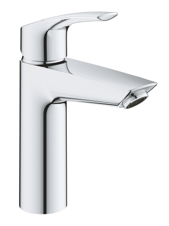 Baie - Baterie lavoar Grohe 23923003, 28 mm, 5.7 l/min, 0.3 bar, 35 mm, 195 mm, 121 mm, 365 mm, 1 orificii instalare, Crom
