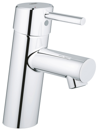 Baie - Baterie lavoar Grohe 23931001, 28 mm, 5.7 l/min, 0.3 bar, 35 mm, 155 mm, 101 mm, 370 mm, 1 orificii instalare, Crom