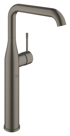 Baie - Baterie lavoar Grohe 24170AL1, Essence, 3/8'', marimea XL, pivotanta, fara ventil, mat, grafit