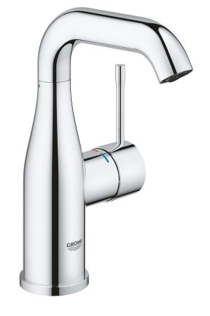 Baie - Baterie lavoar Grohe 24181001, Essence, tip comanda monocomanda, tip instalare pe lavoar, pe blat, crom