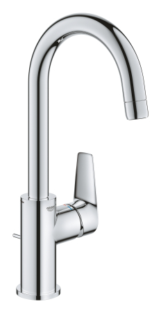 Baie - Baterie lavoar Grohe 24201001, Start Edge, tip comanda monocomanda, tip instalare pe lavoar, pe blat, crom