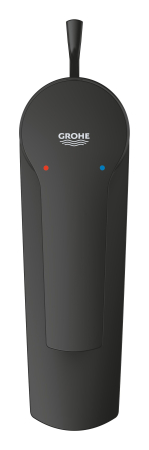Baterie lavoar Grohe 242092432, 28 mm, 5.7 l/min, 0.6 bar, 35 mm, 165 mm, 109 mm, 395 mm, 1 orificii instalare, Negru [3]