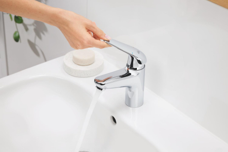 Baterie lavoar Grohe 24317001, 28 mm, 5 l/min, 0.8 bar, 35 mm, 162 mm, 103 mm, 399 mm, 1 orificii instalare, Crom [4]